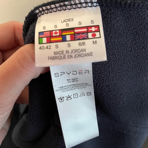 Spyder Endure Full Zip Mid Weight Stryke Fleece Jacket - Picture 12 of 16